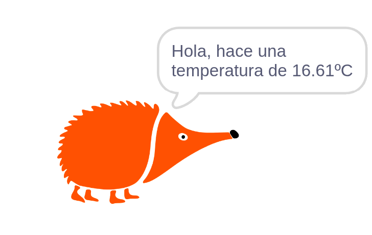 Echidna dice temperatura Echidna dice temperatura