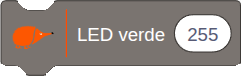 LED Verde bloque LED Verde bloque