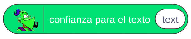 Confianza texto Confianza texto