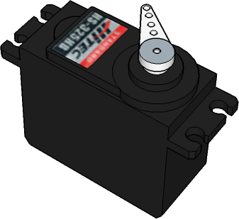 Servomotor componente